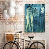 Pablo Picasso Painting Artistic Famous Real Painting Photo Print on Canvas Wall Mural