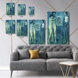 Pablo Picasso Painting Artistic Famous Real Painting Photo Print on Canvas Wall Mural - Image 4