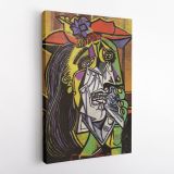 Pablo Picasso: Weeping Woman Artistic Famous Painting Photo Print on Canvas Wall Posters - Image 5