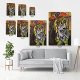 Pablo Picasso: Weeping Woman Artistic Famous Painting Photo Print on Canvas Wall Posters - Image 7