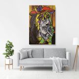 Pablo Picasso: Weeping Woman Artistic Famous Painting Photo Print on Canvas Wall Posters - Image 3