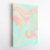Modern Marble Painting Abstract Art Photo Print on Canvas with Frame Wall Mural - Image 6