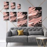 Modern Abstract Marble Painting Art Photo Print on Canvas with Frame Wall Mural - Image 7