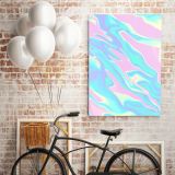 Marble Painting Art Photo Print on Canvas with Frame Wall Mural Hangings Canvas Gift - Image 3