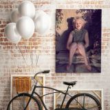 Marilyn Monroe Canvas Photoshoot Sexy Model Singer Nude Photo Poster Print Wall Artwork - Image 5
