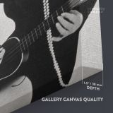 Black and White Canvas Marilyn Monroe Sexy Model Singer Nude Canvas Wall Art - Image 4