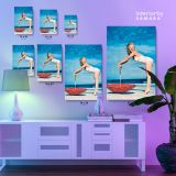 Marilyn Monroe Canvas Beech Photoshoot Sexy Model Singer Nude Canvas Wall Art - Image 5