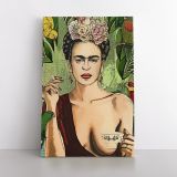 Frida Con Amigos High-Quality Canvas Wall Art - Image 2