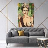 Frida Con Amigos High-Quality Canvas Wall Art - Image 6