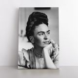 Frida Con Amigos High-Quality wall art, for Feminist, Artistic Retro Wall, Women Canvas Wall Art - Image 2