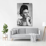 Frida Con Amigos High-Quality wall art, for Feminist, Artistic Retro Wall, Women Canvas Wall Art - Image 3
