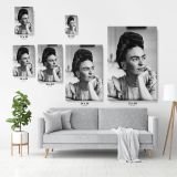 Frida Con Amigos High-Quality wall art, for Feminist, Artistic Retro Wall, Women Canvas Wall Art - Image 4