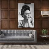 Frida Con Amigos High-Quality wall art, for Feminist, Artistic Retro Wall, Women Canvas Wall Art - Image 5