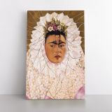 Frida Kahlo Autoportrait wall art, for Feminist, Women Empowerment, Wall Art Canvas Wall Art - Image 2