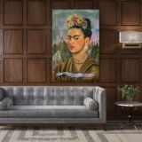 Frida Kahlo wall art on wall art Art Canvas Wall Art - Image 5