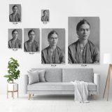 Frida Con Amigos High-Quality wall art, Artistic Retro Wall, Women Empowerment, Wall Canvas Wall Art - Image 4