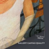 Frida Kahlo Portrait of an injury in white Canvas Wall Art - Image 7