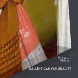 Frida Self-portrait wall art on Canvas, Wall Art, Canvas, Art Canvas Wall Art - Image 7