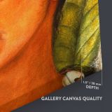 Frida Kahlo Self-portrait with the Monkey Canvas Wall Art - Image 7