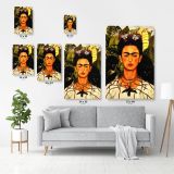 Self-Portrait with the Collar of Spines Canvas Wall Art - Image 4