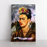 Frida Self-portrait Canvas Wall Art - Image 2