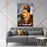 Frida Self-portrait Canvas Wall Art - Image 6