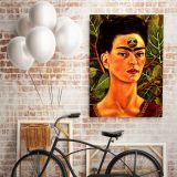 Frida Kahlo While Thinking of Death Canvas Wall Art - Image 8