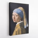 Girl with a Pearl Earring Canvas Johannes Canvas Wall Art