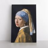 Girl with a Pearl Earring Canvas Johannes Canvas Wall Art - Image 2