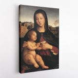 Raphael Raffaello Sanzio da Urbino Madonna and Child Canvas Wall Art