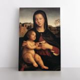 Raphael Raffaello Sanzio da Urbino Madonna and Child Canvas Wall Art - Image 2