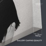 Marilyn Monroe Black and White Canvas Sexy Model Singer Nude Canvas Wall Art - Image 6