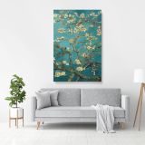 Vincent Van Gogh Painting Almond Blossom Abstract Canvas Wall Art - Image 2