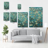 Vincent Van Gogh Painting Almond Blossom Abstract Canvas Wall Art - Image 7