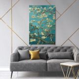 Vincent Van Gogh Painting Almond Blossom Abstract Canvas Wall Art - Image 3