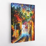 Famous Palette Knife Art Oil Painting by Leonid Afremov Canvas Wall Art - Image 5