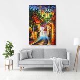 Famous Palette Knife Art Oil Painting by Leonid Afremov Canvas Wall Art - Image 4