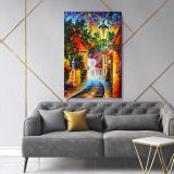 Famous Palette Knife Art Oil Painting by Leonid Afremov Canvas Wall Art - Image 2