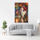 Famous Palette Knife Art Oil Painting by Leonid Afremov Canvas Wall Art - Image 3
