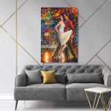 Famous Palette Knife Art Oil Painting by Leonid Afremov Canvas Wall Art - Image 2