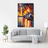 Palette Knife London Oil Painting by Leonid Afremov Canvas Wall Art - Image 2