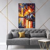 Palette Knife London Oil Painting by Leonid Afremov Canvas Wall Art - Image 4