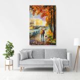 Palette Knife Art Oil Painting by Leonid Afremov Canvas Wall Art - Image 4