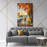 Palette Knife Art Oil Painting by Leonid Afremov Canvas Wall Art - Image 2