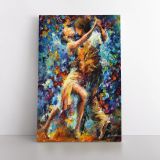 Internal Struggle of Lust Palette Knife Art Oil Painting by Leonid Afremov Canvas Wall Art - Image 6