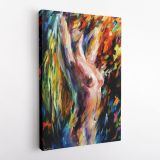 Palette Knife Art Morning Oil Painting by Leonid Afremov Canvas Wall Art - Image 3
