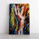 Palette Knife Art Morning Oil Painting by Leonid Afremov Canvas Wall Art - Image 4