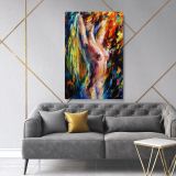 Palette Knife Art Morning Oil Painting by Leonid Afremov Canvas Wall Art