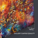 Palette Knife Art Candles of Love Oil Painting by Leonid Afremov Canvas Wall Art - Image 8