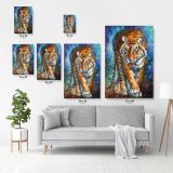 Tiger Palette Knife Oil Painting by Leonid Afremov Animal Canvas Wall Art - Image 7